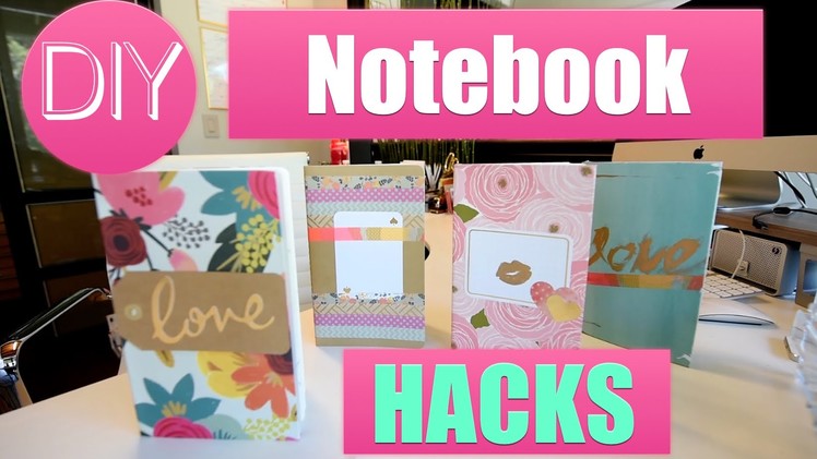 Back To School DIY Notebooks | Robeson Design