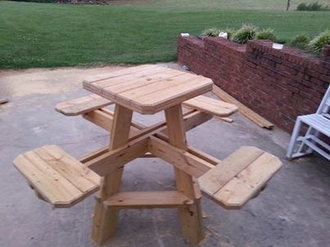 Bar stool picnic table build chapter 1.