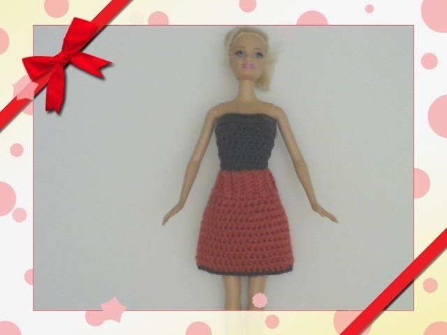 Barbie's - Single Crochet Skirt & Top