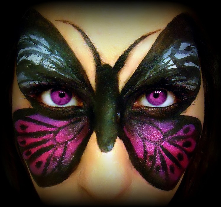 Butterfly Makeup Transformation Tutorial