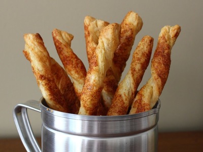 Cheese Straws - Cheesy Bread Sticks Recipe