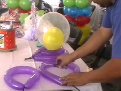 Curso decoracion con globos ( PAYASITOS)
