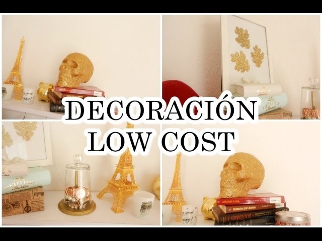 DIY- 3 SENCILLAS IDEAS DE DECORACIÓN.LOW COST