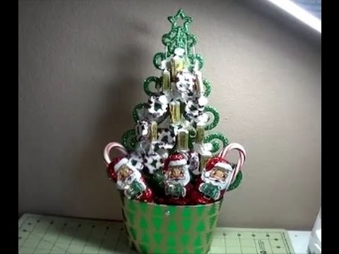 DIY~Cute & Inexpensive Dollar Candy Tree For Christmas!