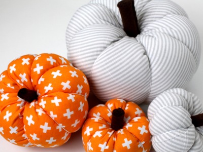 DIY: Easy Fabric Pumpkin Tutorial