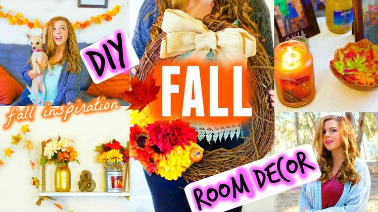 DIY Fall Room Decor & Inspiration ♡ 2015