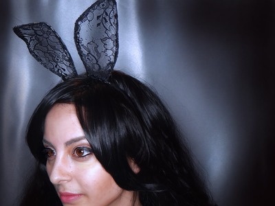 DIY Lace Bunny, Cat and Mouse Ears