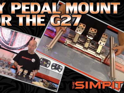 DIY Pedal Mount for Logitech G27 Pedals
