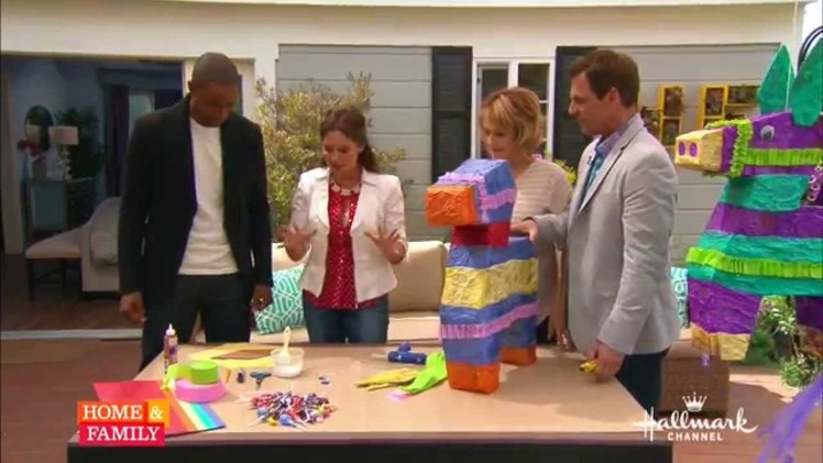 DIY Piñata for Cinco De Mayo - By Tanya Memme (As seen on Home & Family)
