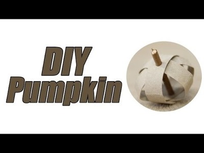DIY Pumpkin Rabbit Toy