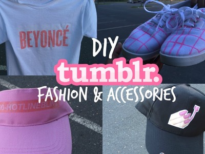 DIY Tumblr Fashion & Accessories |Hotline Bling Hat, Beyoncé tee, & more |