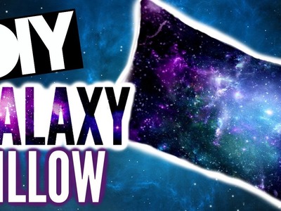 DIY Tumblr Room Decor! Galaxy Pillow 2015