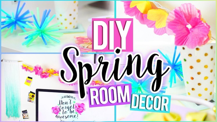 DIY Tumblr SPRING Room Decor! ❁ Easy & Affordable