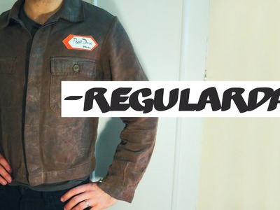 DIY waxed cotton motorcycle jacket. What do you think?| VLOG