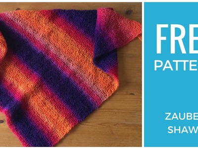 Easy Shawl Free Knitting Pattern