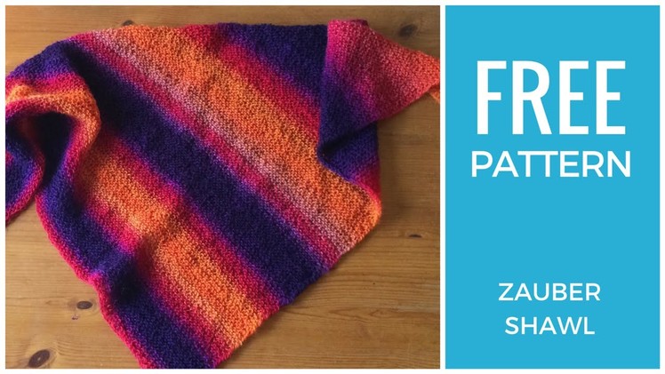 Easy Shawl Free Knitting Pattern