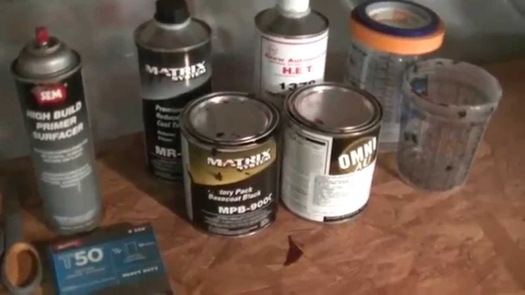 Exstensive DIY motorcycle paint job at home PT 1