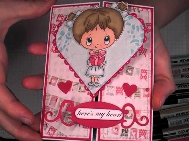 Gate Fold Valentine's Day Card