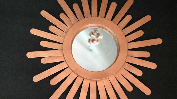 How To Create An Easy Sunburst Mirror - DIY Home Tutorial - Guidecentral