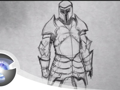 How to Draw Medieval Armour