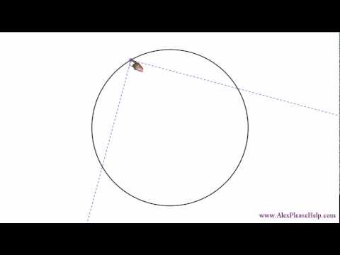 How to Find the Center of a Circle - Method 2