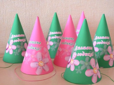 How To Make A Beautiful Birthday Party Hats - DIY Home Tutorial - Guidecentral