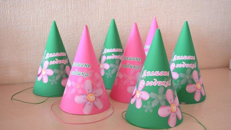 How To Make A Beautiful Birthday Party Hats - DIY Home Tutorial - Guidecentral