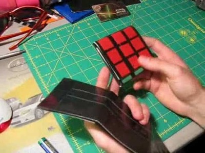 How to make a Duct tape Rubik's Cube wallet