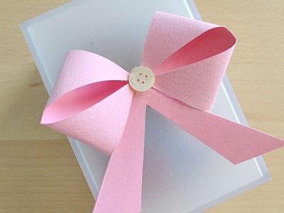 How To Make A Paper Bow - DIY Crafts Tutorial - Guidecentral
