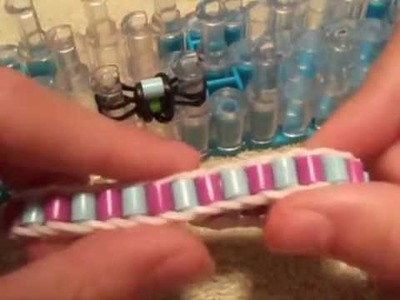 How to make a Perler Bead Rubber Band Bracelet