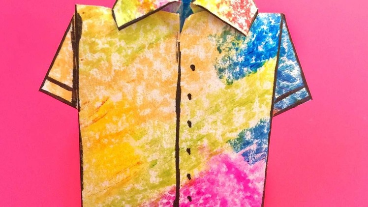How To Make A Summer Paper Shirt - DIY Crafts Tutorial - Guidecentral