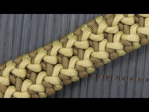 How to make a Wide Side Step Paracord Bracelet