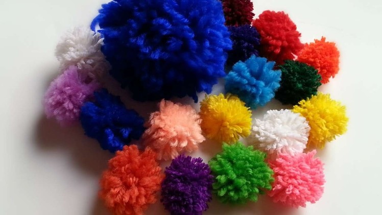 How To Make Adorable Yarn Pompoms  - DIY Crafts Tutorial - Guidecentral