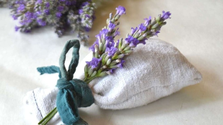 How To Make An Easy Refillable Lavender Sachet - DIY Home Tutorial - Guidecentral