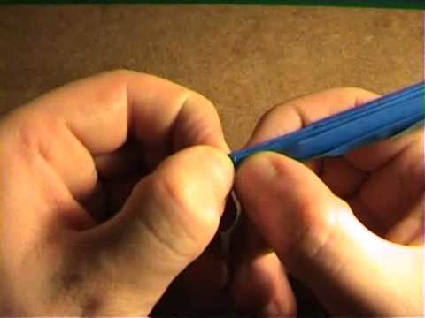 How to make an origami snake (John Montroll) 2.2