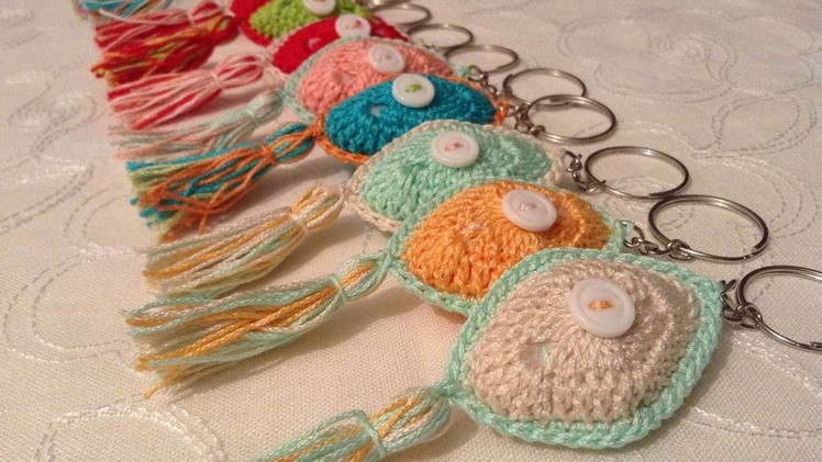 How To Make Creative Crochet Keychains - DIY Crafts Tutorial - Guidecentral