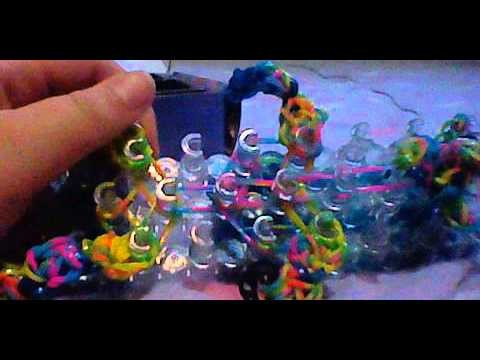 How To Make Foxy(Five Nights At Freddy's) In Rainbow Loom. Part 10