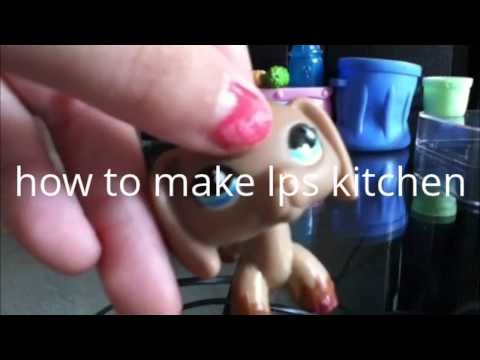 How to make lps (beds,salon,and kitchen)