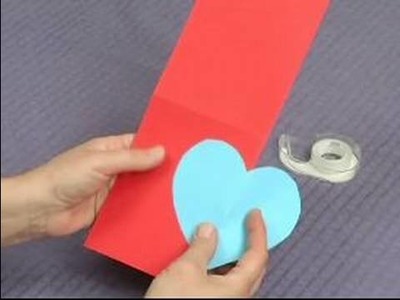 How to Make Pop-Up Cards & Envelopes : How to Make a Pop-Up Heart Card: Part 1