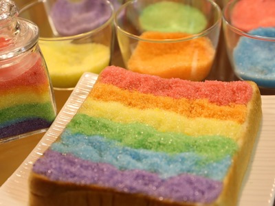 How to make Rainbow Sugar Breads