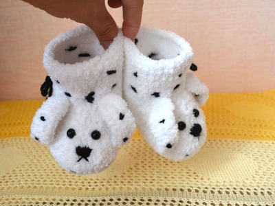 How To Make Soft  And Plush Baby Booties - DIY Style Tutorial - Guidecentral