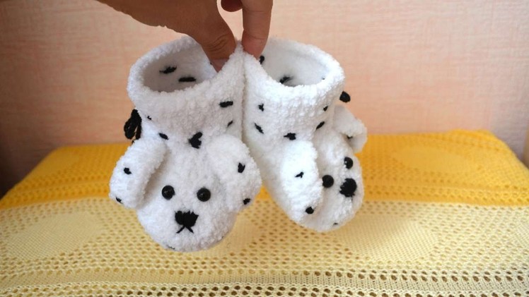 How To Make Soft  And Plush Baby Booties - DIY Style Tutorial - Guidecentral