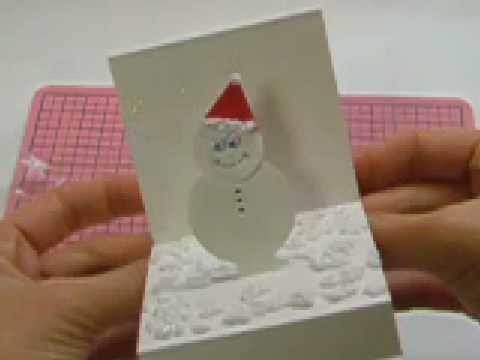 Ku-Ku CARD Snowman in a Box (Muñeco de Nieve en Caja)2:2