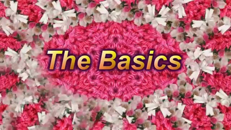 Learn to Crochet  Lesson 1 - The Basics - LEFT HANDED