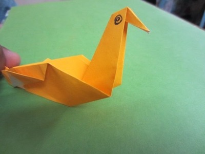 Paper craft art - swan
