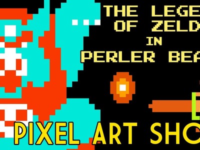 Perler Beads: Legend of Zelda - Pixel Art Show