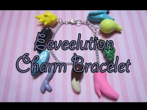 Pokemon Eeveelution Tail Charm Bracelet Tutorial