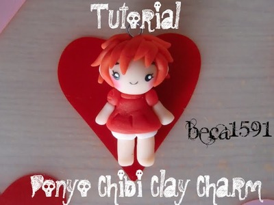 Ponyo Chibi Clay Charm
