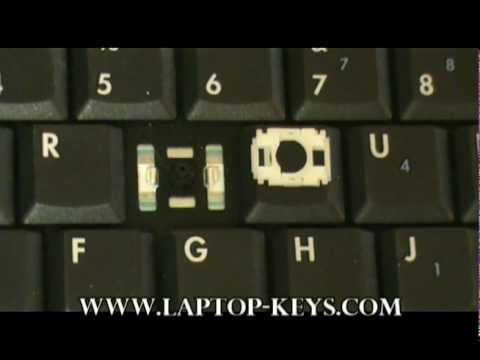 Replacement Keyboard Key HP Compaq Repair Guide