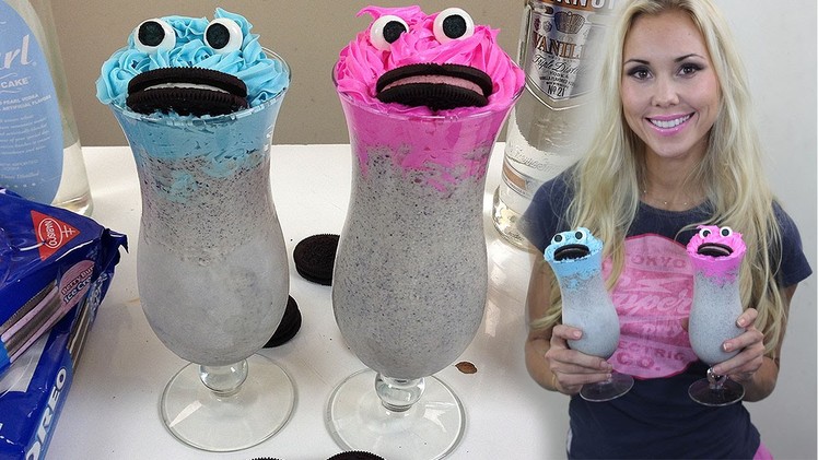 The Drunken Cookie Monster Cocktail - Tipsy Bartender